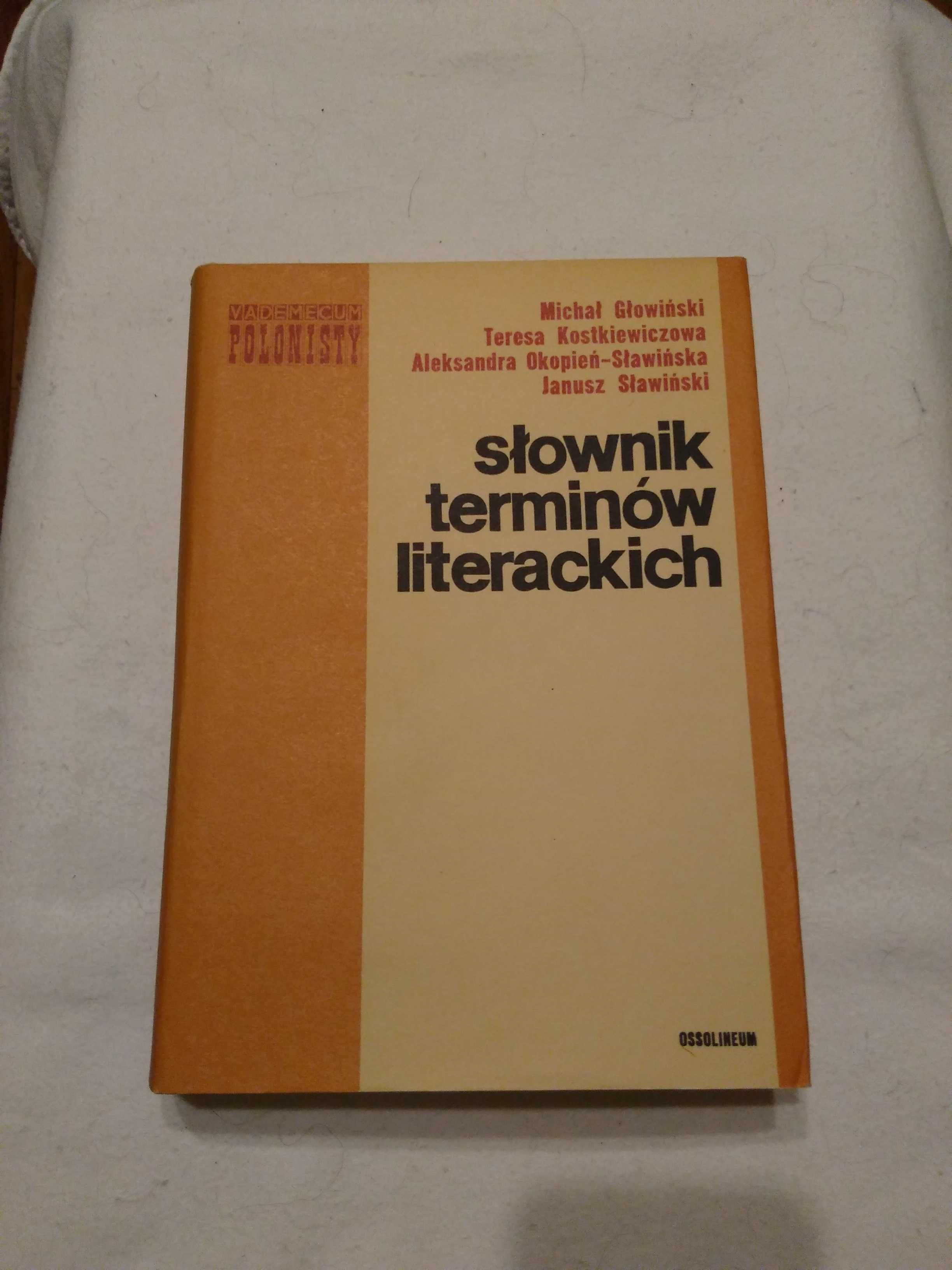 Słownik terminów literackich