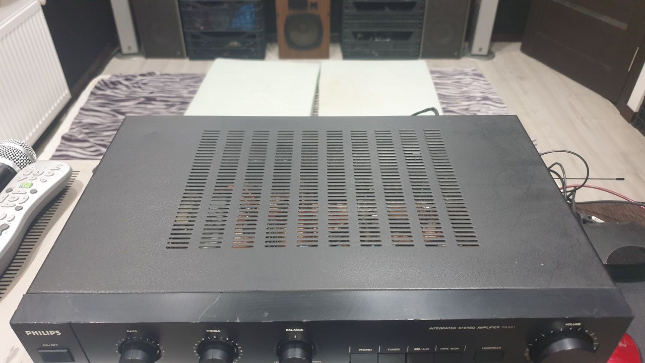 Philips FA561 транзисторний stereo підсилювач made in Japan