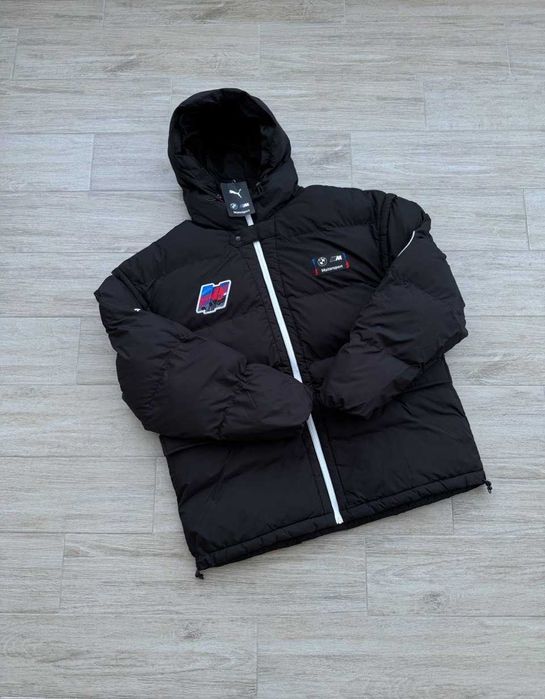 США! Зимові чоловічі куртки Puma BMW MMS Race 621069-01 Оригінал! L,XL