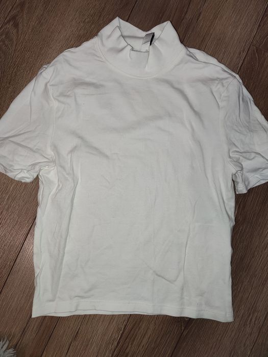Biała koszulka rozmiar XS hm