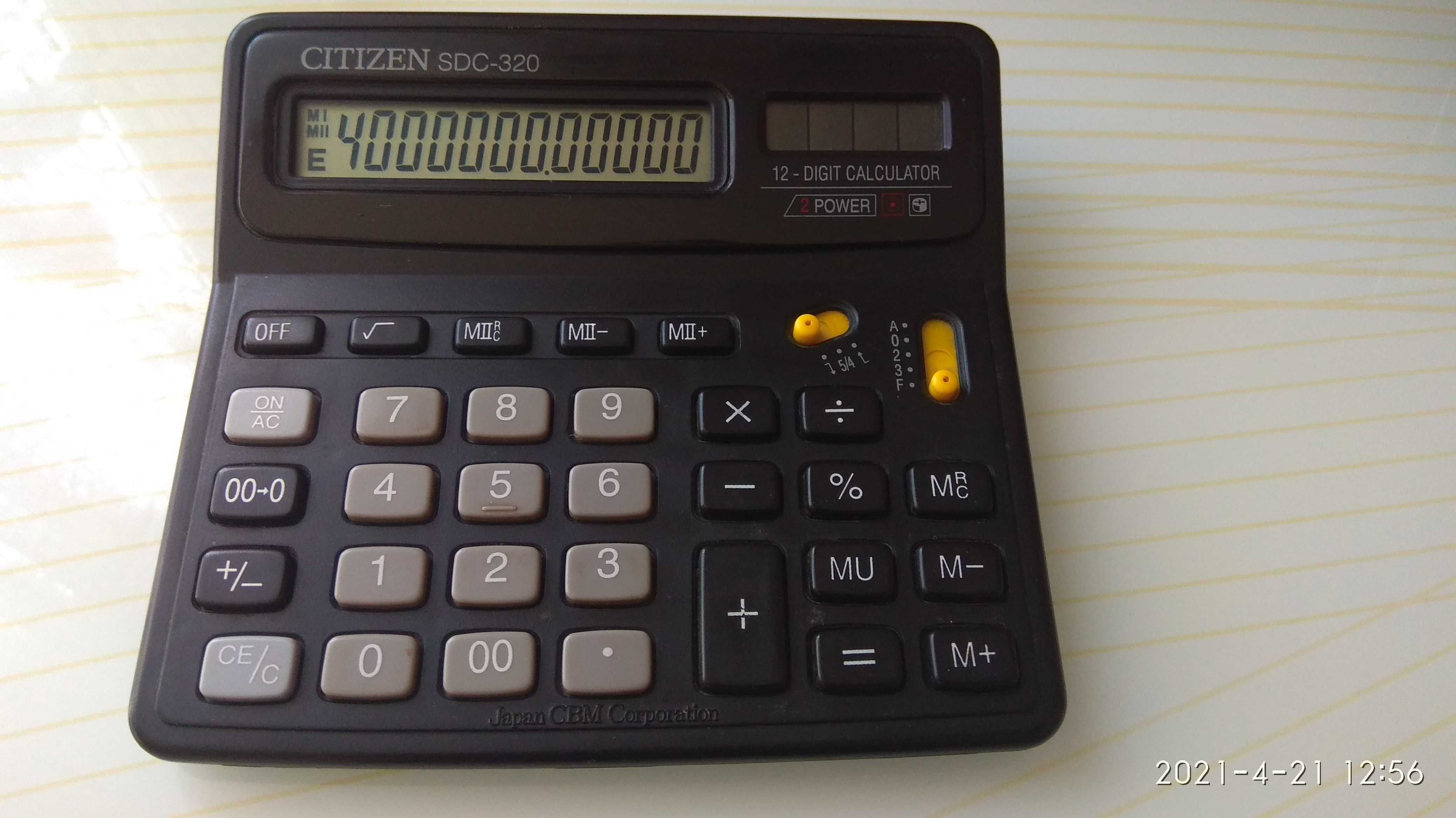 продажа калькулятора CITIZEN SDC-320