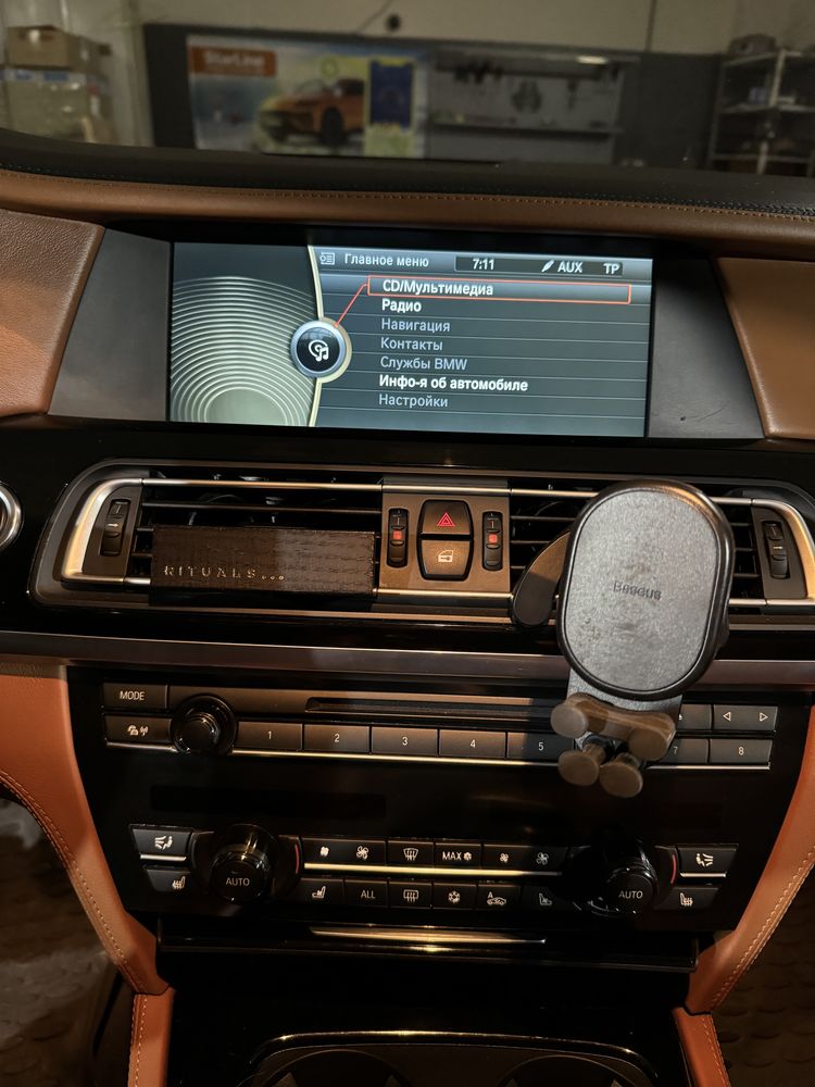 Установка CarPlay Android Auto BMW NBT CiC F15 F32 F30 F10 F25 F02 E70