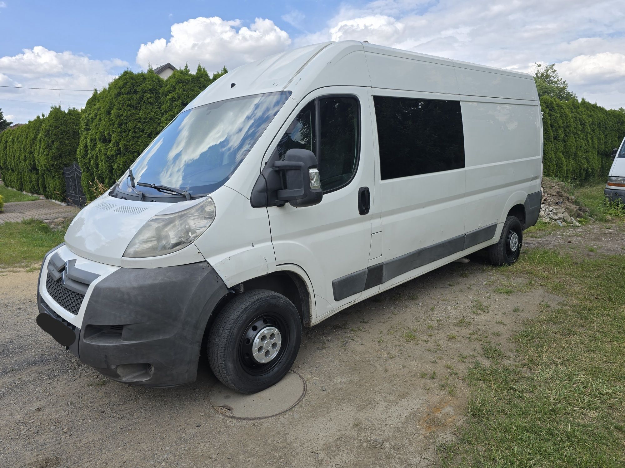 Citroen jumper klima brygadowka 9 osob osobowy hakowy