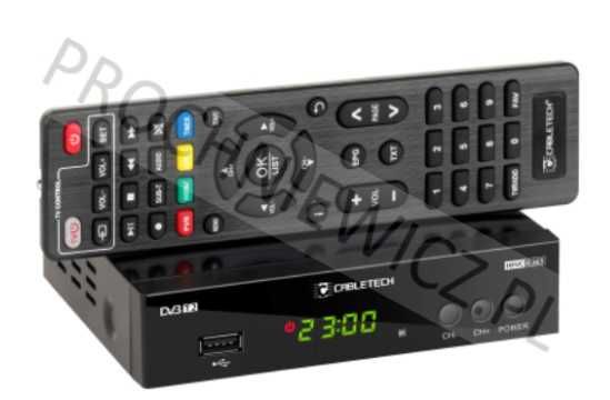 Tuner DVB-T2/DVB-C HEVC H.265 Cabletech