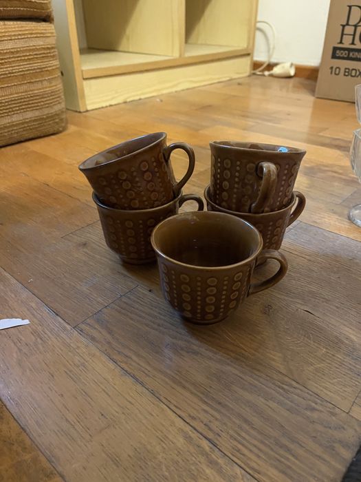 Tułowice, Ceramika, Garnki Emalia, Mise, Lubliana PRL