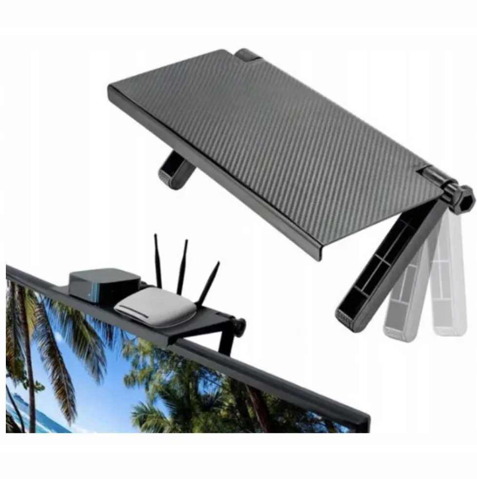 PÓŁKA na telewizor tv monitor uchwyt dekoder router modem dvbt DVB-t
