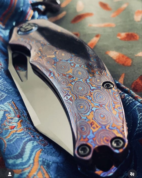 Шалено-неймовірний ніж Kunwu Giga Padre Mirror ZDP-189