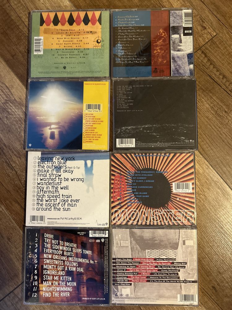 REM R.E.M. 8 płyt CD oryginalne stan bdb cena za komplet