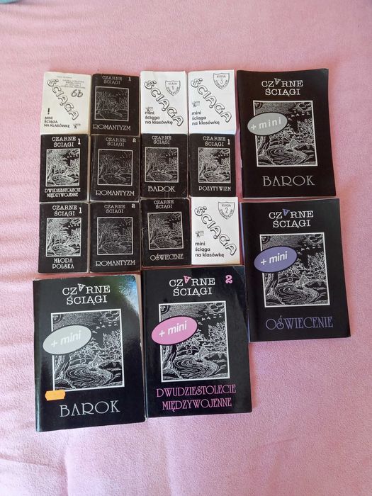 Książki ściągi omówienia lektur