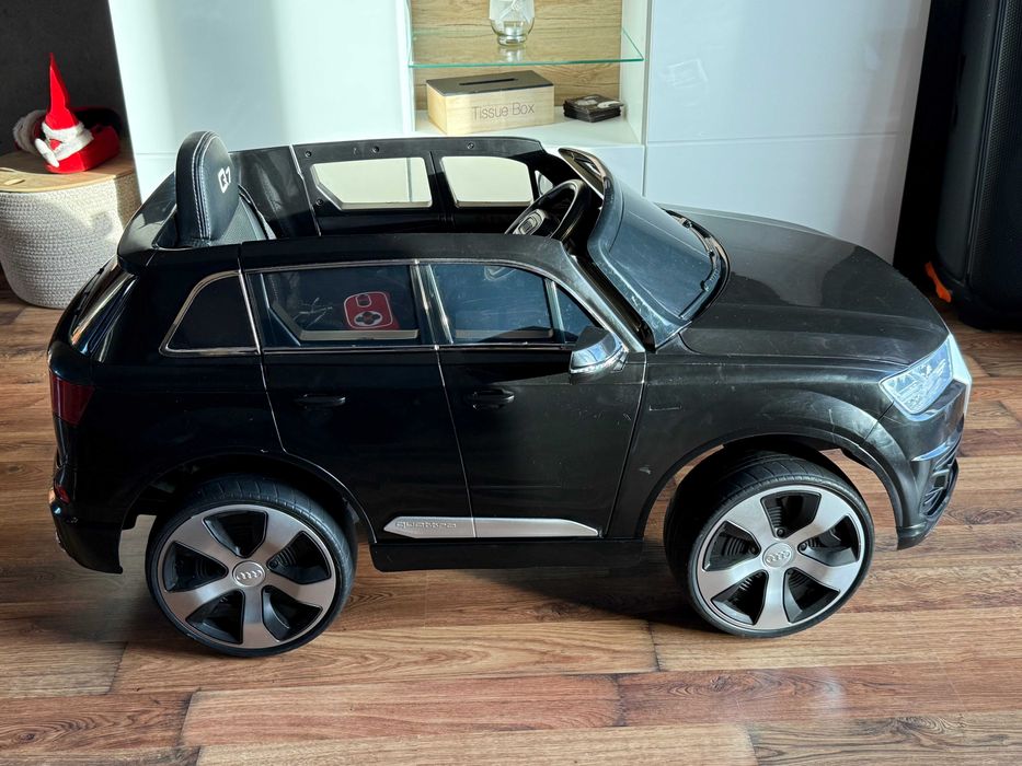 AUDI Q7 Czarne | Auto na akumulator