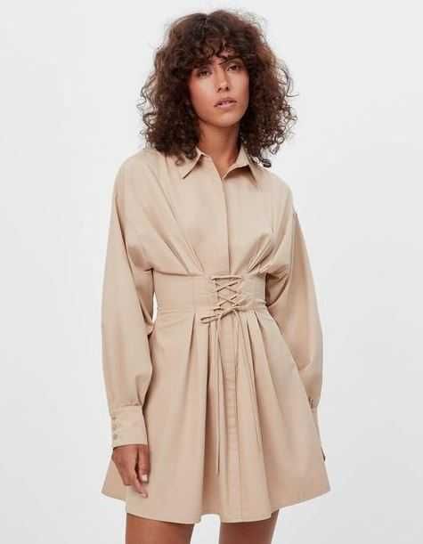 Новое! Стильное актуальное платье от Bershka (Испания)! р.L