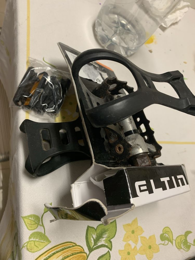 Pedais de rpm, estavam na bicicleta que comprei