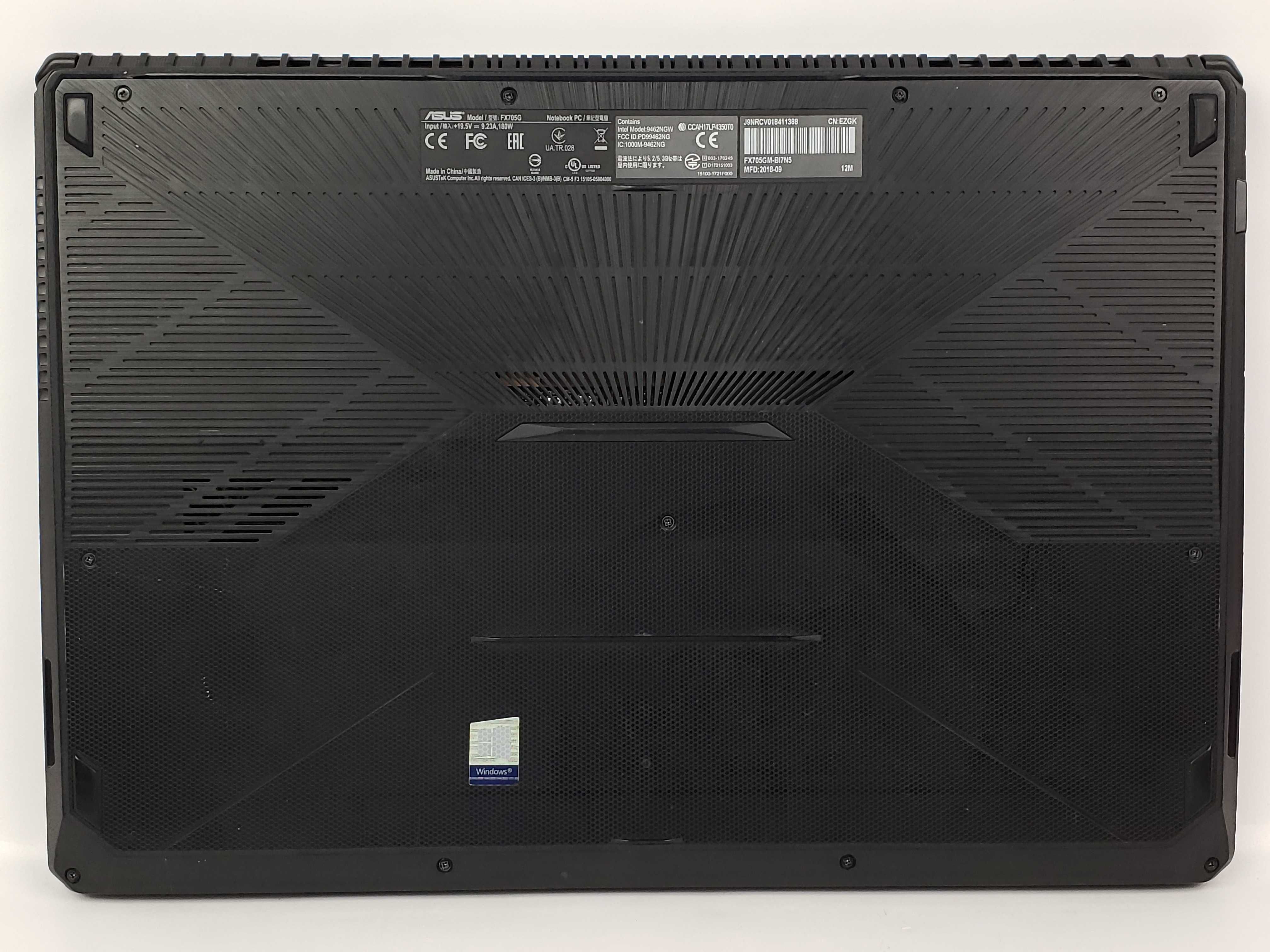 Ноутбук Aus TUF 17.3 IPS i7-8750H 2.6GHz 16GB GTX 1060 1TB+256GB SSD