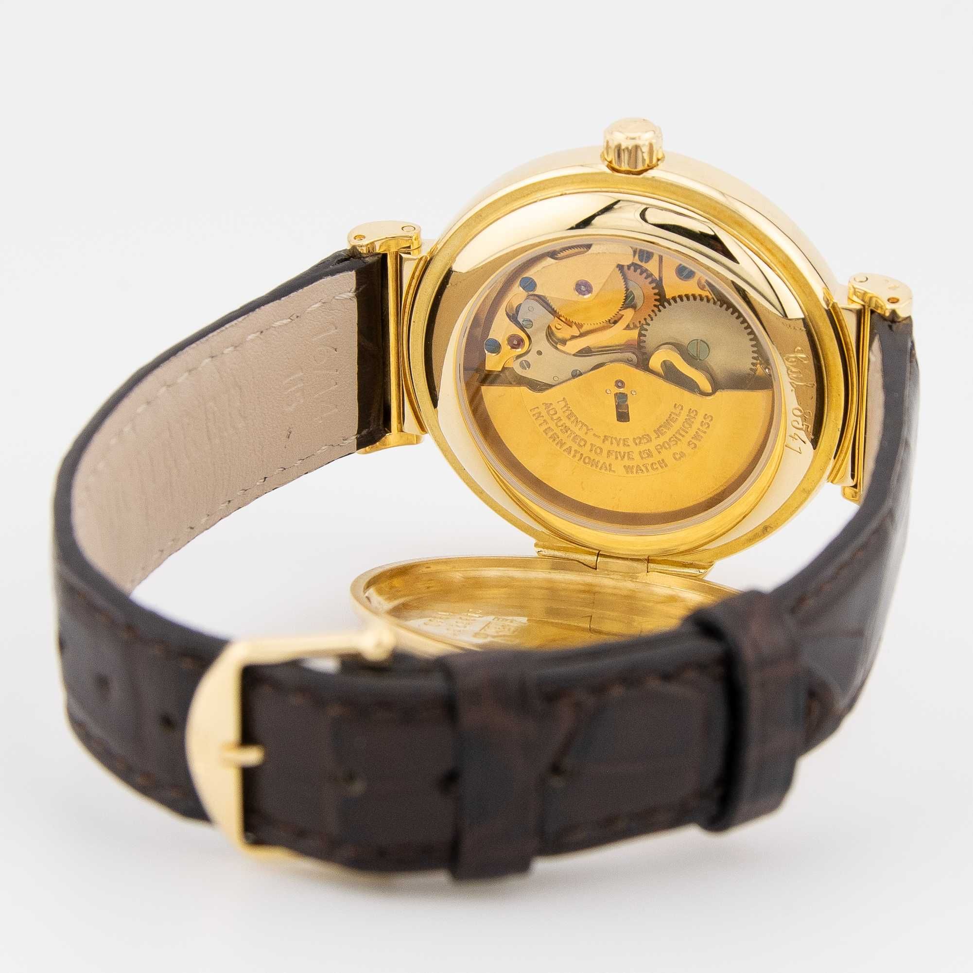 IWC Da Vinci 18k Żółte Złoto Automat 35mm FULL SET Ref. IW1850