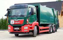 MAN TGS 26.320  /6x2 /ZABUDOWA ZOELLER/ Faun Variopress 524