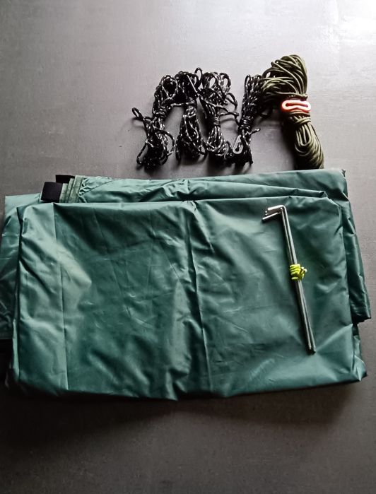 Tarp, płachta, bushcraft, turystyka.