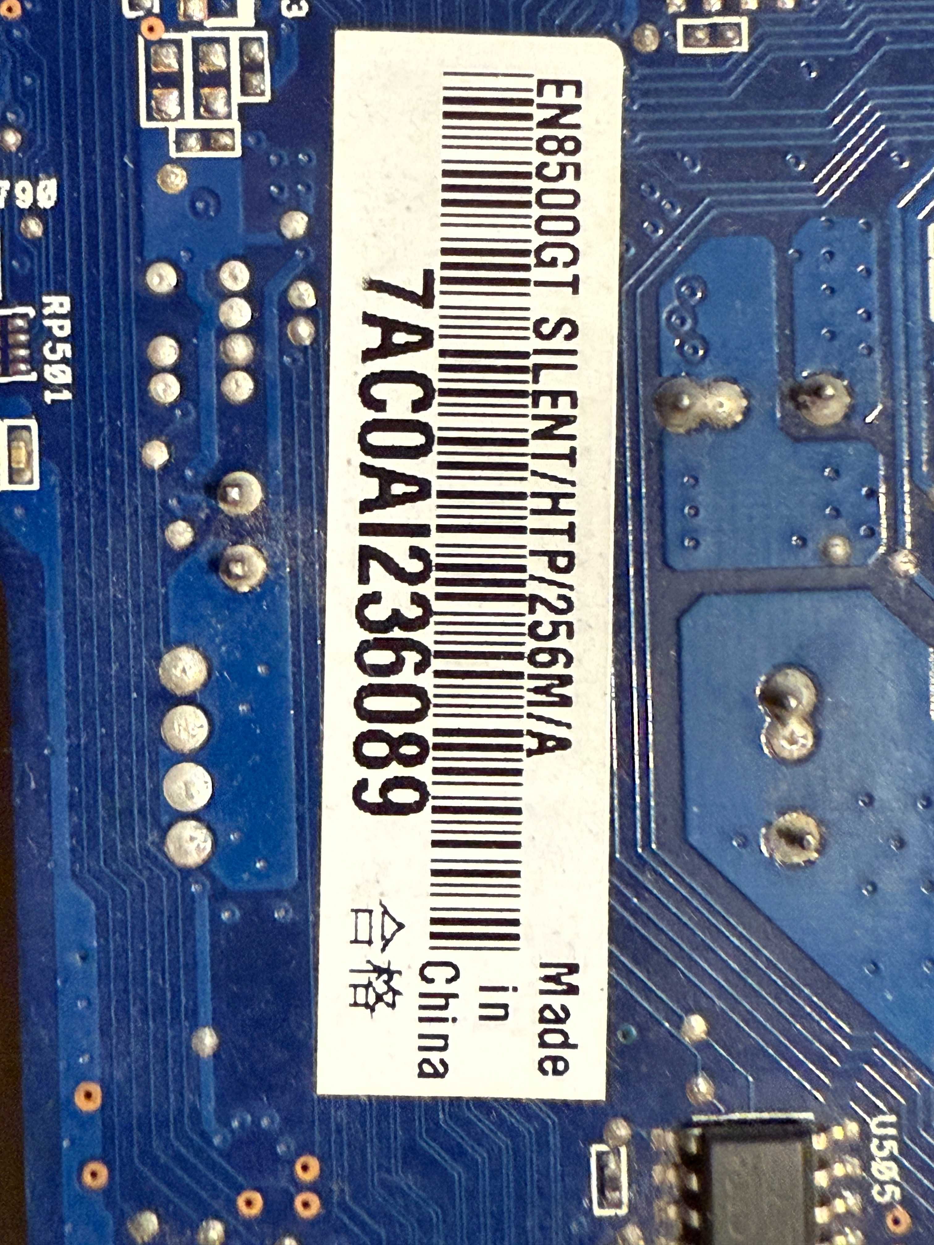 Karta Graficzna ASUS GT8500 PCIe 256GB Pasywna Nvidia