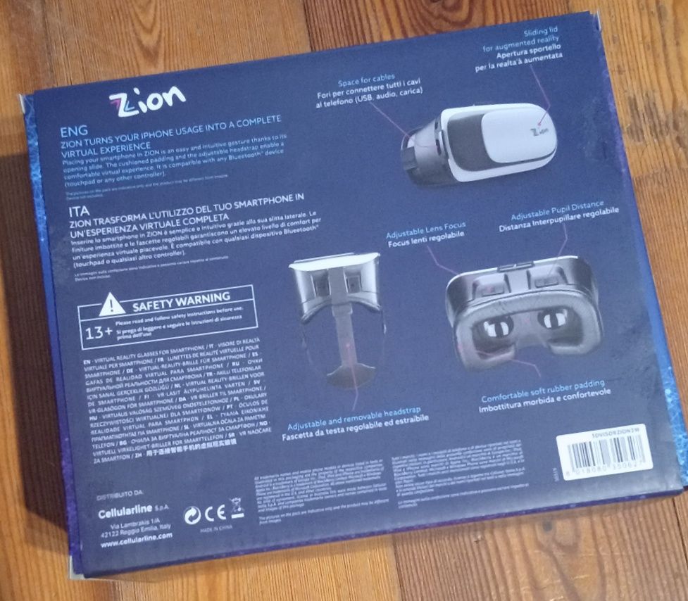 Realidade Virtual - Óculos Zion