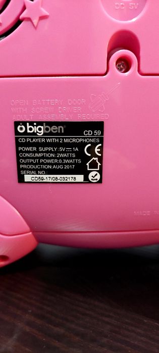 Leitor CD Microfones com CD