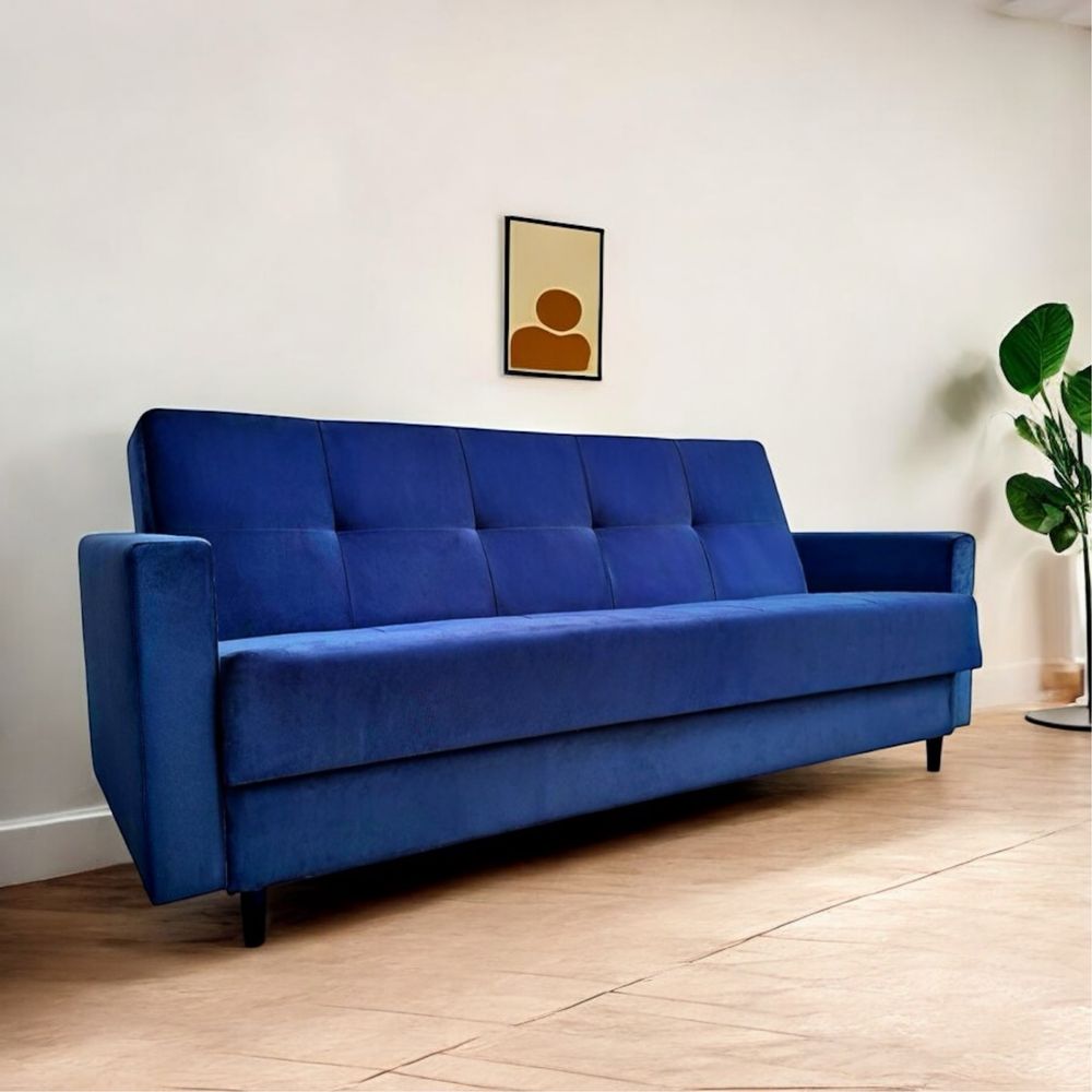Wersalka z funkcja spania  pojemnik sprężyny sofa łóżko tapczan kanapa