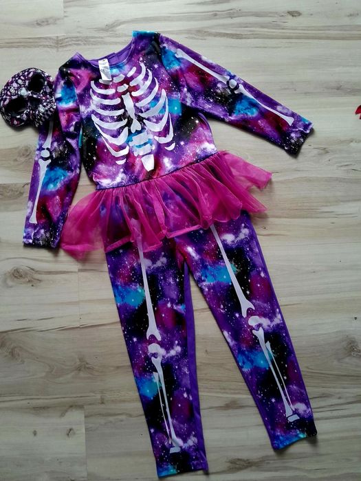 Костюм скелетик катрін з маскою,леді баг