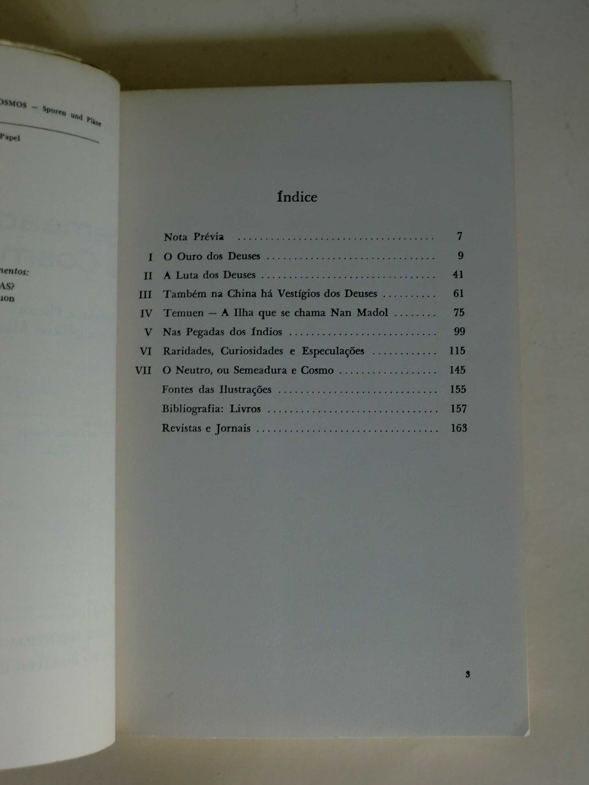 Semeadura e Cosmo
de Erich von Daniken