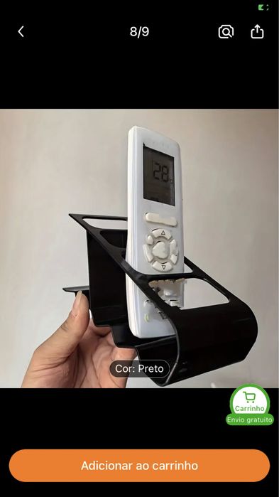 Organizador de Controlo Remoto