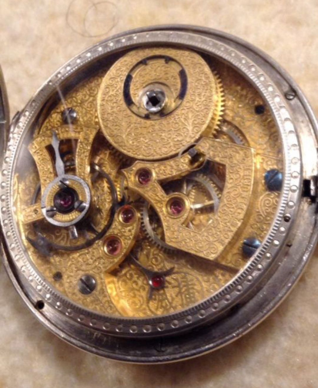 Raridade : Relógio de Bolso Suíço "BOVET Fleurier" Séc XIX