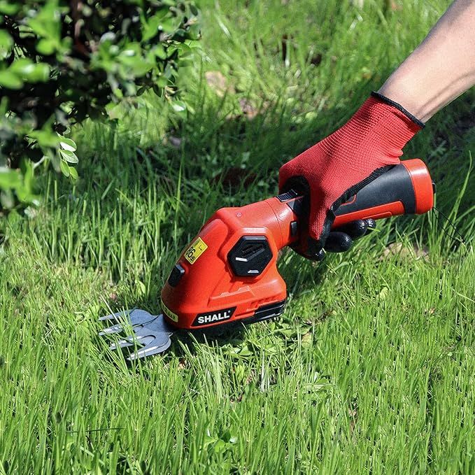 SHALL Bezprzewodowe Nożyce do Trawy i Żywopłotu 2w1 7.2V
