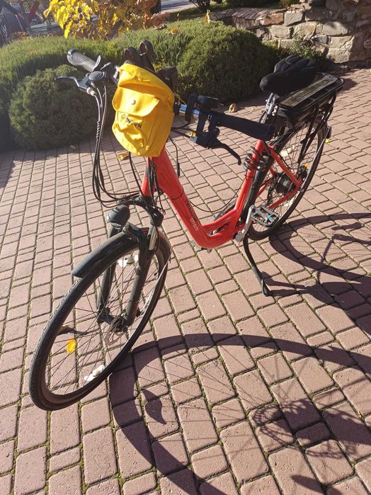 Електровелосипед Maxxter City Elite 28'' Red Пробег 150 км почти новій