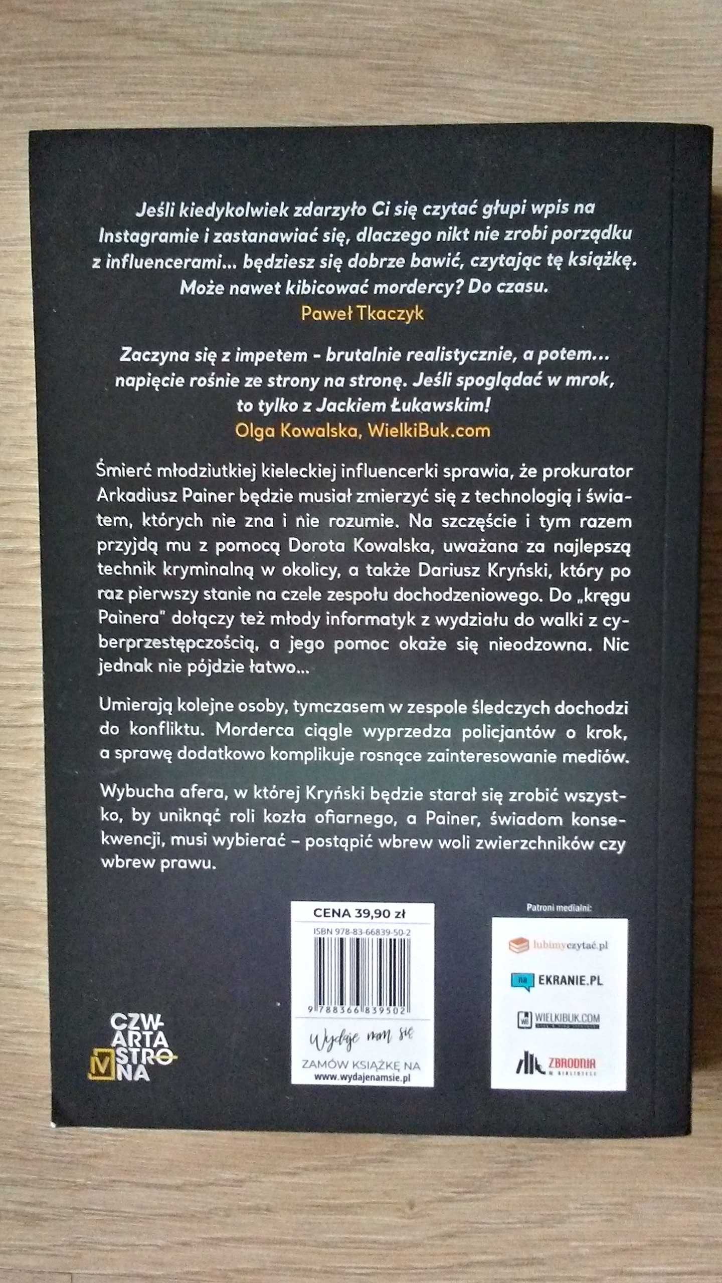 Podszept. Krąg Painera. Tom 2 - J. Łukawski - nowa