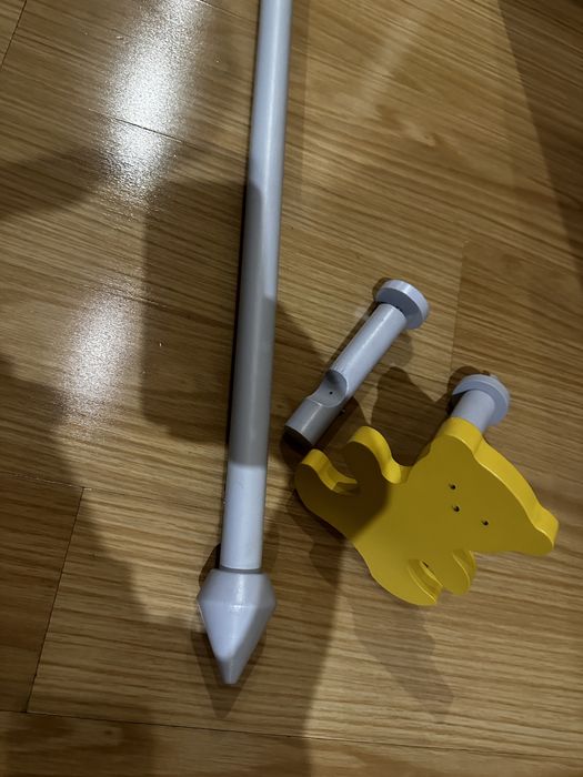 Barão Madeira para Cortinados - Quarto Bébé