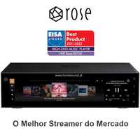 TOPO DE GAMA | ROSE RS150B - Network Streamer & DAC MQA