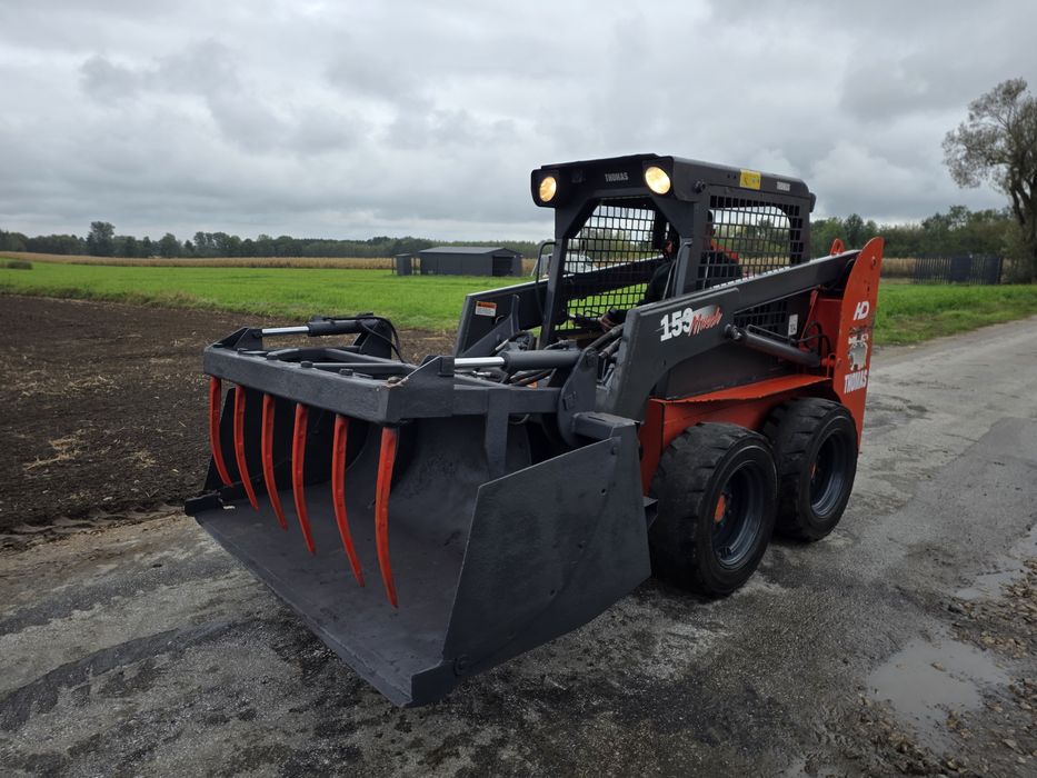 Ładowarka Bobcat Thomas 153S  Mini ładowarka  Łyżko krokodyl