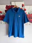 Koszulka polo męski t-shirt 4f niebieski bawełna cotton 2XL XXL