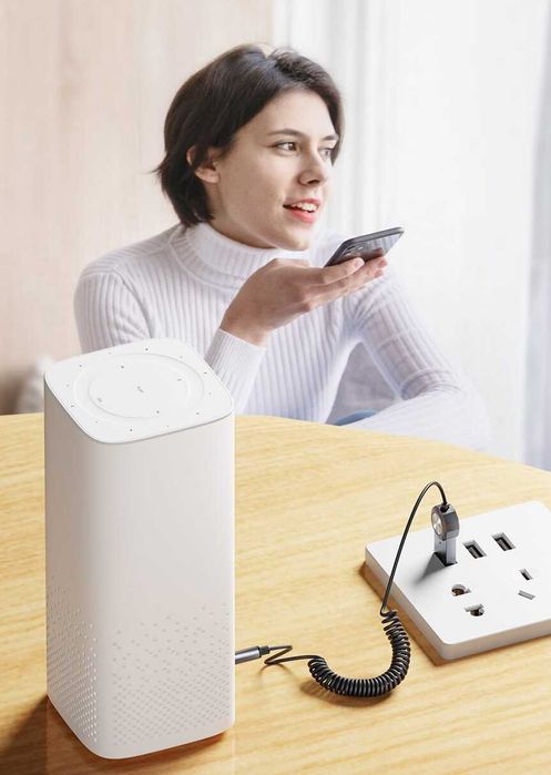 Адаптер Bluetooth 5.1 до 3,5-мм розєму AUX Toocki, сірий (TQ-BT02GREY)
