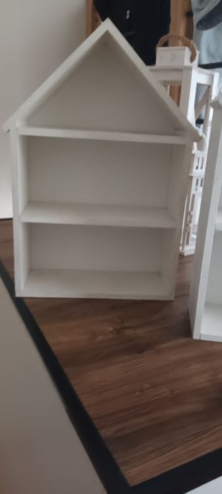 Półka domek dreniany
