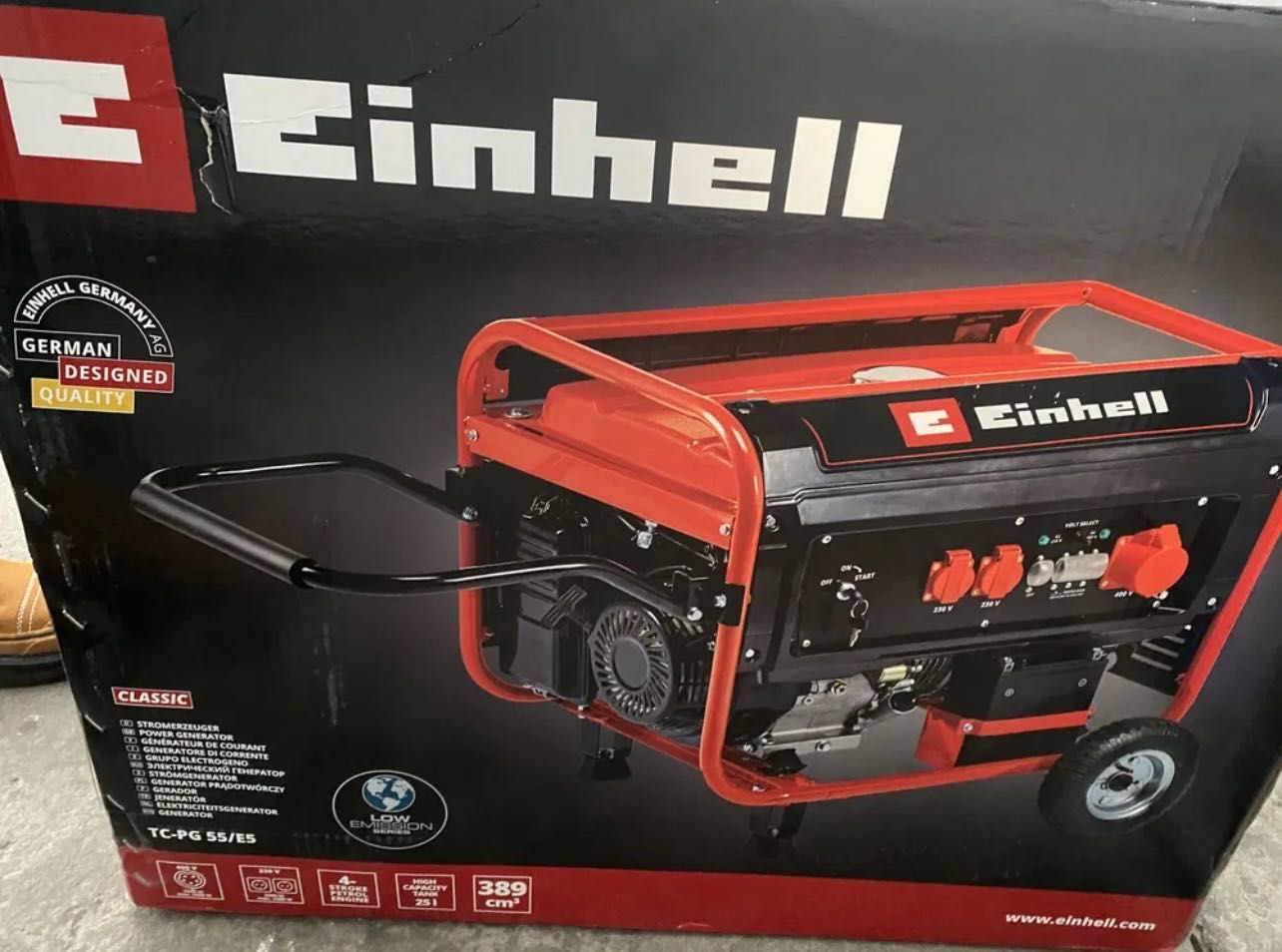 СРОЧНО!!! Генератор EINHELL 5,5kWt