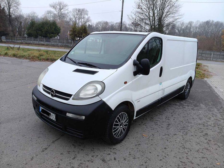 OPEL VIVARO 2004r LONG 1.9DCI 6 Biegów PAKA 2.9M Ładowność 1200kg
