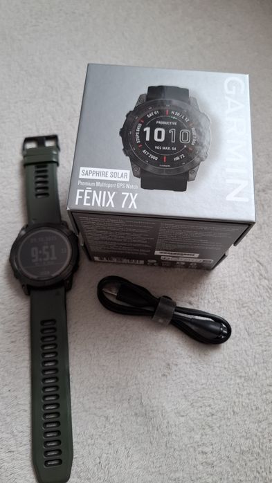 Garmin Fenix 7x sapphire solar 51mm