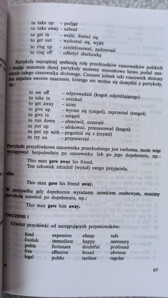 Jęz. Angielski, repetytorium gramatyki z ćwiczeniami.