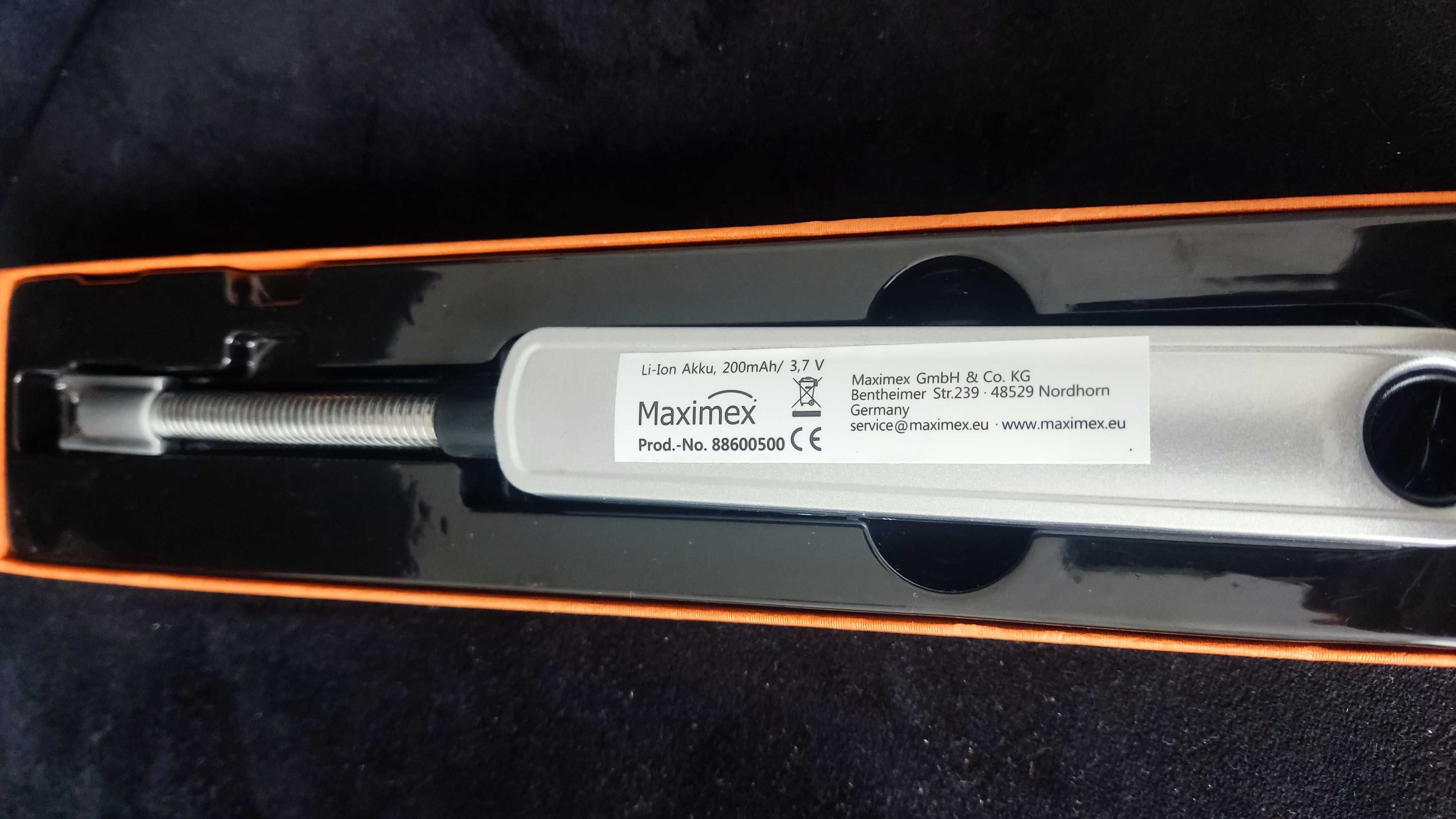 Maximex  Zapalniczka łukowa, elektryczna, paskowa USB LED bezogniowa