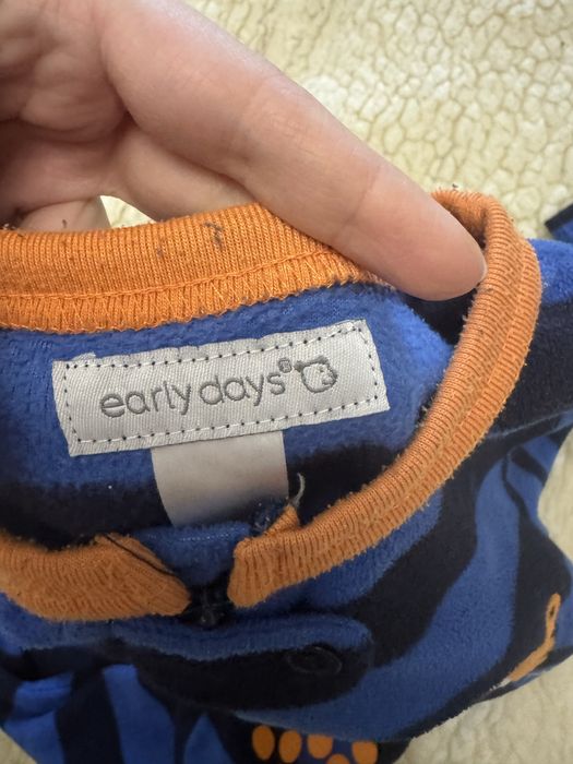 Сліп чоловічок флісовий 1,5-2роки