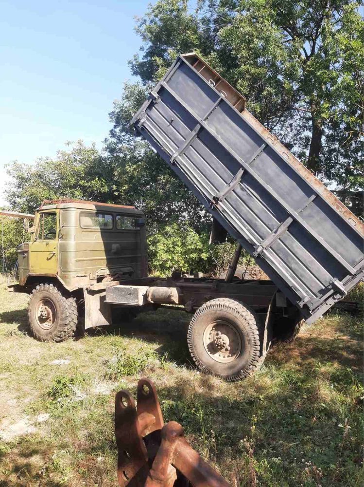Продам 66 газон самосвал+либідка