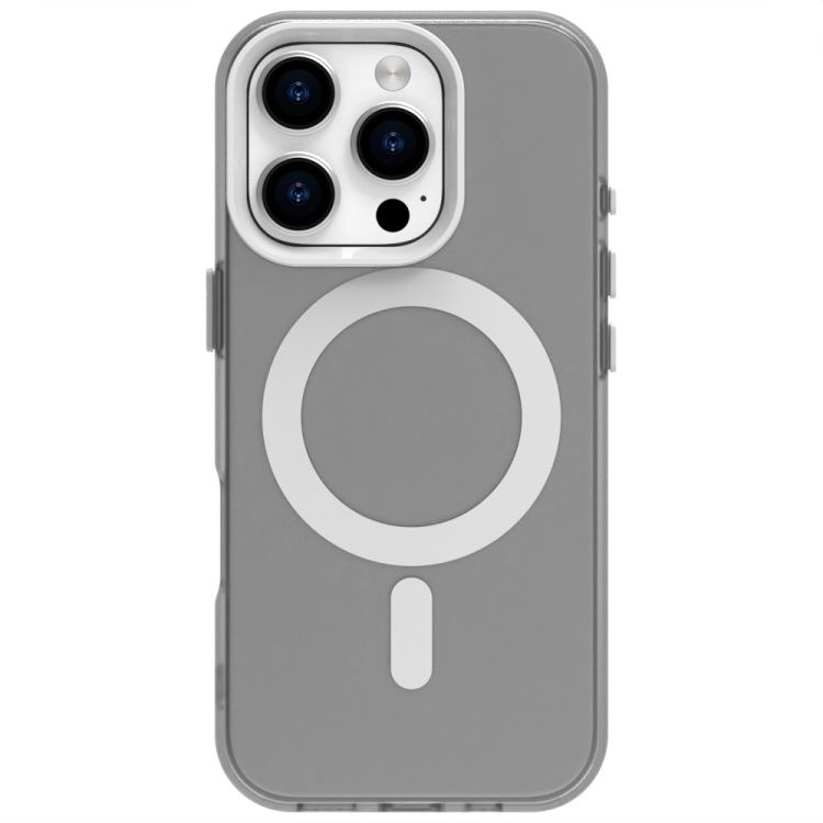 Etui iPhone 16 Pro magnetyczne mleczne + gratis folia na ekran