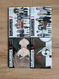 Książki Danganronpa 1-4