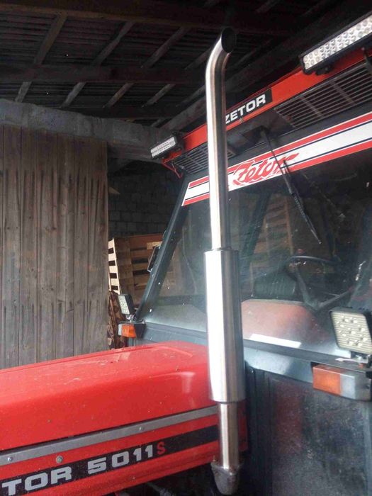 Tłumik, tłumnik nierdzewny Ursus turbo, Zetor do ciągnika.