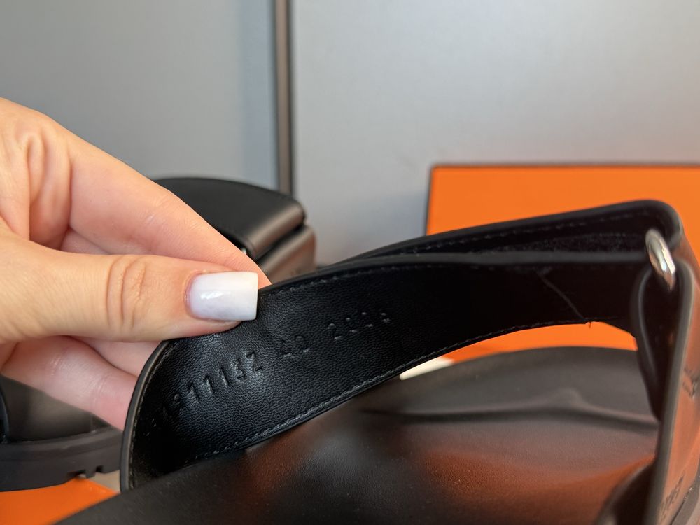 Жіночі Шльопки hermes шипри жіночі тапки ерме Chypre Sandals