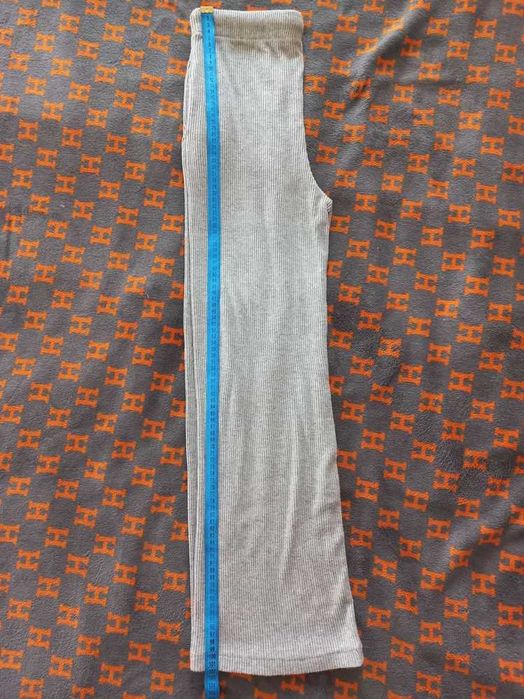 Костюм в рубчик сірий теплий(штани /светр)