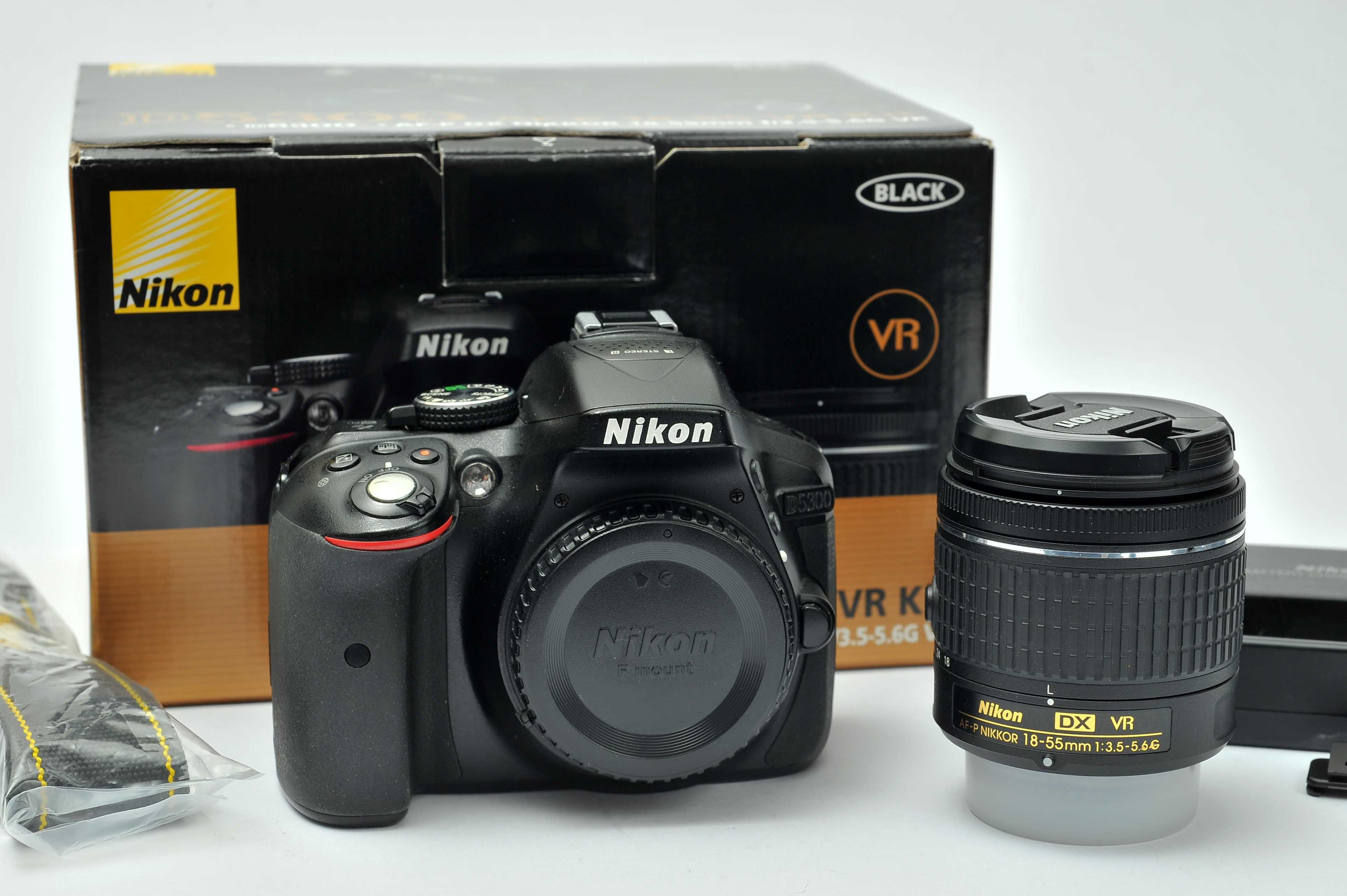 Nikon D5300 com lente 18-55 FP Excelente estado